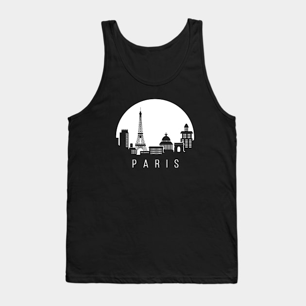 Paris, skyline Tank Top by ThyShirtProject - Affiliate